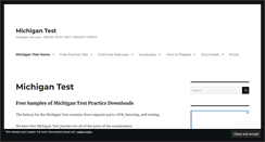 Desktop Screenshot of michigan-test.com